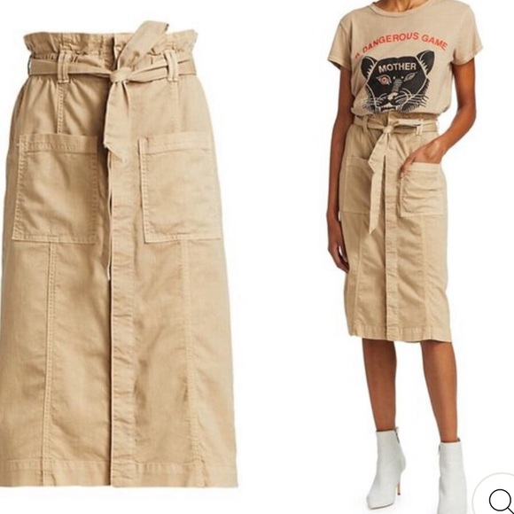 MOTHER KHAKI SKIRT - SIZE 25